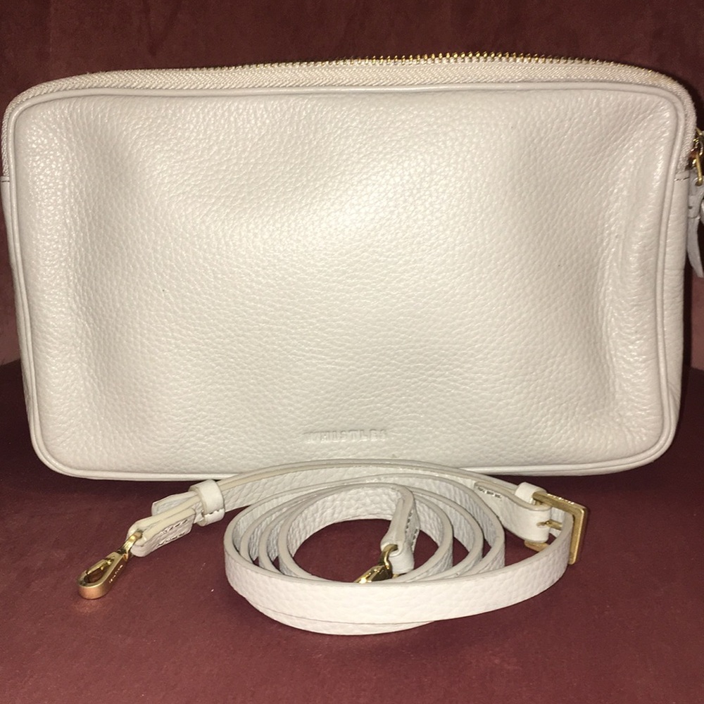 whistles cornelia triple zip leather crossbody bag